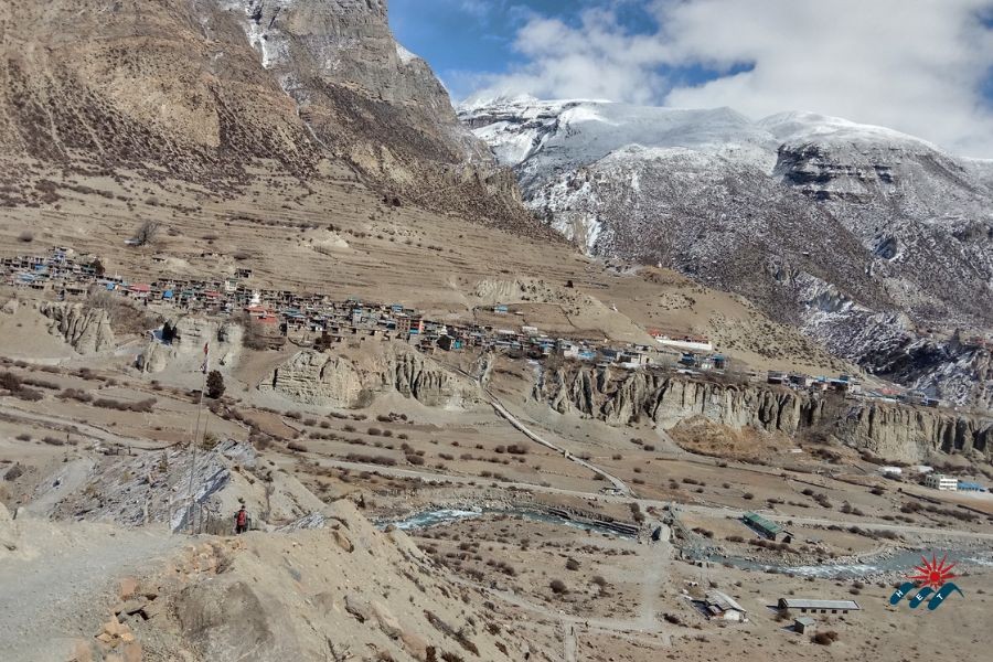 Manang Village Nepal Annapurna 